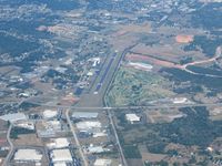  @ Moore-murrell Airport - Looking E from 8000' - by Bob Simmermon
