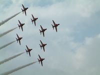  - Red Arrows at Royal International Air Tattoo 2004 - by Steve Staunton