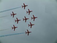  - Red Arrows at Royal International Air Tattoo 2004 - by Steve Staunton