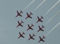  - Red Arrows at Royal International Air Tattoo 2004 - by Steve Staunton