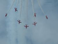  - Red Arrows at Royal International Air Tattoo 2004 - by Steve Staunton