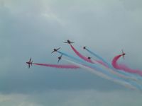  - Red Arrows at Royal International Air Tattoo 2004 - by Steve Staunton