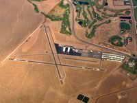  @ 61B - Boulder City Municipal Airport from high above. - by Brad Campbell