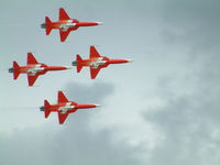  - Patrouille Suisse at Royal International Air Tattoo 2004 - by Steve Staunton