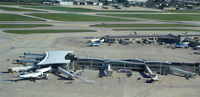  - Concourse C and D at General Mitchell International Airport. - by BenFluth216