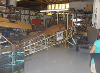  - DeHavilland Gipsy Moth and Tiger Moth parts in David Watson Museum Hangar - by Doug Robertson