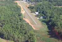  - end of runway has steep drop off (does not show up well in photo) - by Tom Cooke