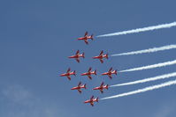  - The Red Arrows at Royal International Air Tattoo 2006 - by Steve Staunton