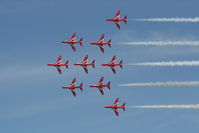 - The Red Arrows at Royal International Air Tattoo 2006 - by Steve Staunton