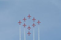 - The Red Arrows at Royal International Air Tattoo 2006 - by Steve Staunton