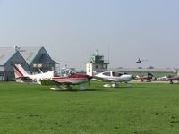 - General view of parking area at Sywell - by Simon Palmer