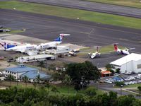  - View of the Cargo ramp from the adjacent Mountain park - by Terry Fletcher