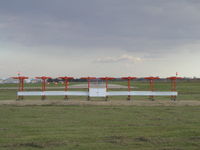 - Looking down Runway 12. - by Mitch Sando