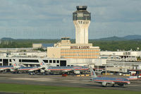  - Overview of SJU, here is visible the north-side terminal of American Airlines and also the new and old tower. - by FÃ©lix Bahamonde HernÃ¡ndez - PR Planespotters