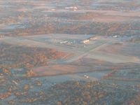  @ Anderson Muni-darlington Field Airport - From 4500' on a frosty fall morning - by Bob Simmermon