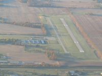  @ Hendricks County-gordon Graham Fld Airport - From 4500' on a frosty fall morning - by Bob Simmermon