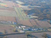  @ Putnam County Airport - From 4500' on a frosty fall morning - by Bob Simmermon