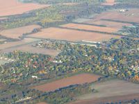  @ Sky King Airport - From 4500' on a frosty fall morning - by Bob Simmermon