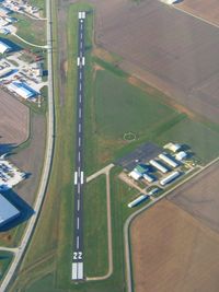  @ Casey Municipal Airport - From 4500' on a frosty fall morning - by Bob Simmermon