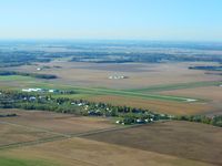  @ Greenville Airport - Entering downwind for 9 (grass). - by Bob Simmermon