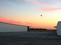  @ Greenville Airport - Powered parachute enjoying a nice fall evening. - by Bob Simmermon