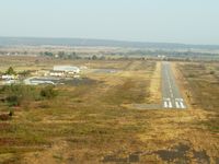  @ F84 - Short final for 35 on a fall morning. - by Bob Simmermon