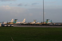  - Bahamasair fleet parked at MCO during Hurricane Noel - by Florida Metal