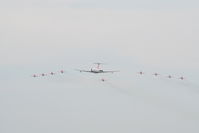  - Red Arrows and VC10 XV104 at Royal International Air Tattoo 2006 - by Steve Staunton