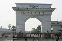  @ RCAY - Main gate of kangshan Air Base home of the Republic of China Air Force Academy - by Michel Teiten ( www.mablehome.com )