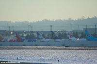  - Boeing 737 waiting for delivery to their new owners : Southwest, Ryanair, Korean ... - by Michel Teiten ( www.mablehome.com )