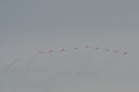  - Red Arrows in 10 ship formation at Royal International Air Tattoo 2007 - by Steve Staunton