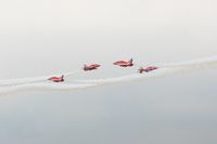  - Red Arrows at Royal International Air Tattoo 2007 - by Steve Staunton