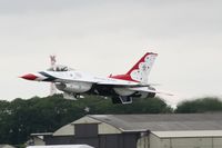  - Thunderbirds practice at Royal International Air Tattoo 2007 - by Steve Staunton