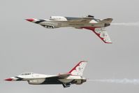  - Thunderbirds practice at Royal International Air Tattoo 2007 - by Steve Staunton