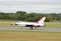  - Thunderbirds practice at Royal International Air Tattoo 2007 - by Steve Staunton