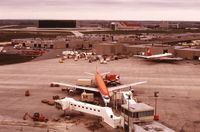  - YYZ in 1977.Taken from the old terminal 1 carpark.CP Air DC-8-63,with Air Canada DC-8 at the AC Cargo terminal.Background CP Air hangar with CP B747 - by metricbolt