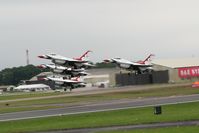  - Thunderbirds display at Royal International Air Tattoo 2007 - by Steve Staunton
