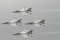  - Thunderbirds display at Royal International Air Tattoo 2007 - by Steve Staunton