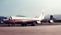  - American Airlines B707 at HKG Kai Tak airport. - by metricbolt