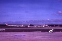  - TAP fleet at LIS in 1982,with untitled CV880 and Balkan IL-18 - by metricbolt
