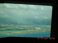  - ON final to runway 4R at Honolulu International - by John J. Boling