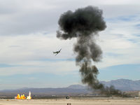  - War Games at Nellis. The aircraft is - Getchell Aircraft - San Jose, California / 1951 Hawker Mk II Sea Fury - by Brad Campbell