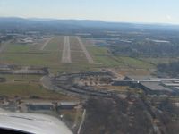  - On final for 18 - by Bob Simmermon