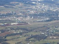  @ Farmington Regional Airport - Looking north from 4500' - by Bob Simmermon