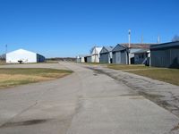  @ Houston Memorial Airport - Hanger row - by Bob Simmermon