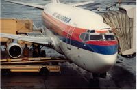  - Air California B737 in basic UAL livery,1980s - by metricbolt