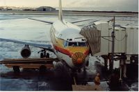  - Air California B737 with mismatched radome,1980s - by metricbolt