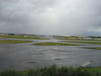  - Main Terminal at Reykjavik, Iceland from GA ramp - by John J. Boling