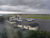  - GA ramp at Reykjavik Airport, Iceland - by John J. Boling