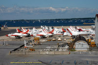  - U.S. Navy Test Pilot School Ramp - by J.G. Handelman
